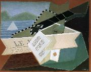 Guitar in front of the sea